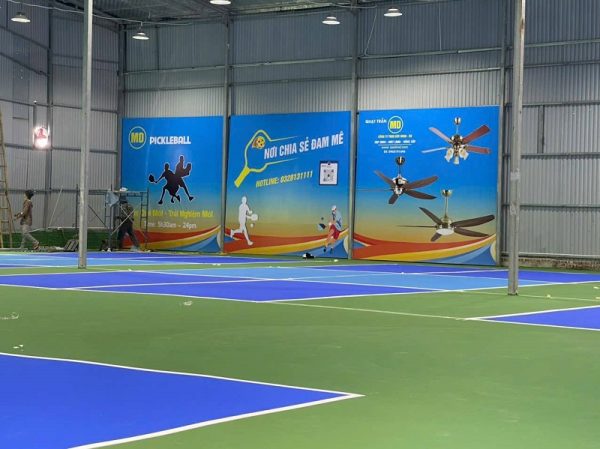 in backrop pickleball